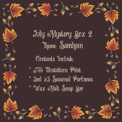 READY TO POST! July Mystery Box 2 - Box Number 14 Theme: Samhain - Limited Edition Spooky & Whimsical Halloween Themed Gift Box