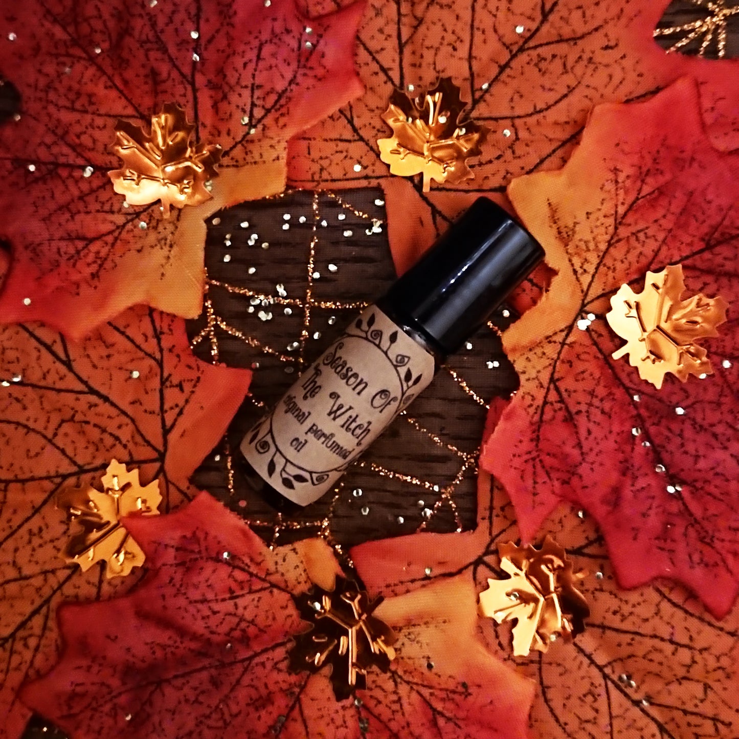 Season Of The Witch Original Perfumed Oil - Bewitching Star Anise, Jasmine & Patchouli Roll On Fragrance - Floral, Spicy & Smoky Vegan Oil Blend